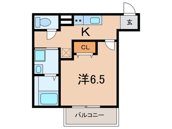 フジパレス尼崎出屋敷の物件間取画像